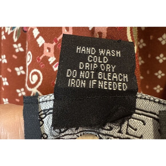 Angie Kimono Women's Size Large Floral Open Front Boho Hippie Chic Preppy - Picture 11 of 11